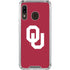 University of Oklahoma Sooners Cracked Galaxy A30 Clear Case