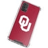 University of Oklahoma Sooners Cracked Galaxy A32 5G Clear Case