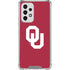 University of Oklahoma Sooners Cracked Galaxy A33 5G Clear Case