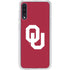 University of Oklahoma Sooners Cracked Galaxy A50 Clear Case