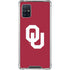 University of Oklahoma Sooners Cracked Galaxy A51 5G Clear Case
