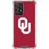 University of Oklahoma Sooners Cracked Galaxy A52 5G Clear Case