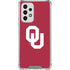 University of Oklahoma Sooners Cracked Galaxy A53 5G Clear Case