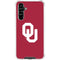 University of Oklahoma Sooners Cracked Galaxy A54 5G Clear Case
