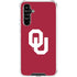 University of Oklahoma Sooners Cracked Galaxy A54 5G Clear Case
