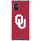 University of Oklahoma Sooners Cracked Galaxy A71 5G Clear Case