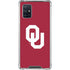 University of Oklahoma Sooners Cracked Galaxy A71 5G Clear Case