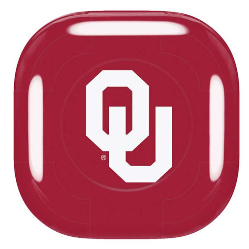 University of Oklahoma Sooners Cracked Galaxy Buds Pro Skin