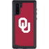 University of Oklahoma Sooners Cracked Galaxy Note 10 Waterproof Case