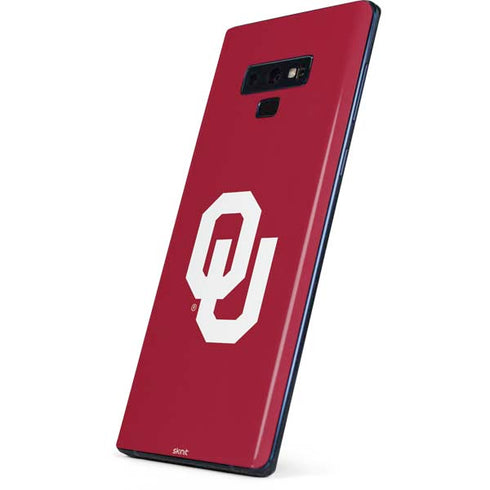 University of Oklahoma Sooners Cracked Galaxy Note 9 Skin