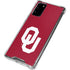 University of Oklahoma Sooners Cracked Galaxy Note20 5G Clear Case