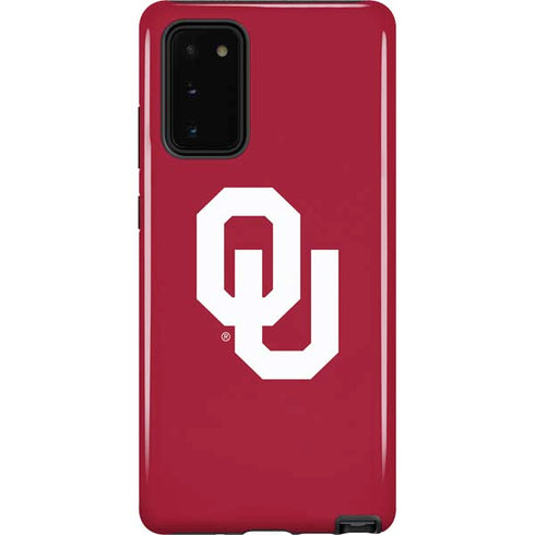 University of Oklahoma Sooners Cracked Galaxy Note20 5G Pro Case