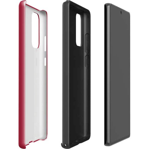 University of Oklahoma Sooners Cracked Galaxy Note20 5G Pro Case