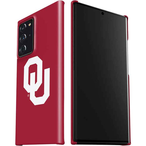University of Oklahoma Sooners Cracked Galaxy Note20 Ultra 5G Lite Case