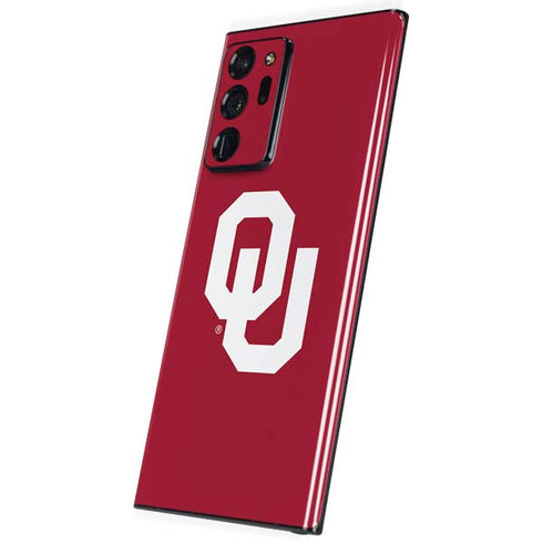 University of Oklahoma Sooners Cracked Galaxy Note20 Ultra 5G Skin