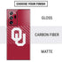 University of Oklahoma Sooners Cracked Galaxy Note20 Ultra 5G Skin
