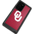 University of Oklahoma Sooners Cracked Galaxy Note20 Ultra 5G Waterproof Case