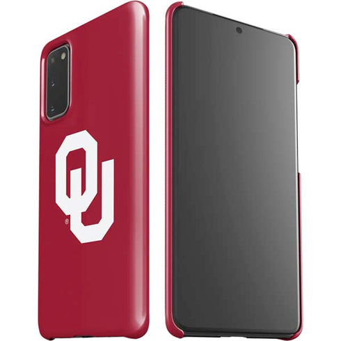University of Oklahoma Sooners Cracked Galaxy S20 Lite Case