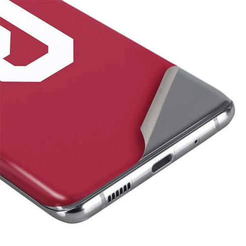 University of Oklahoma Sooners Cracked Galaxy S20 Plus Skin