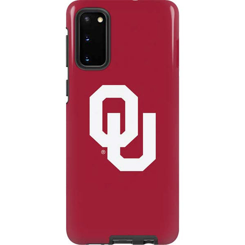 University of Oklahoma Sooners Cracked Galaxy S20 Pro Case