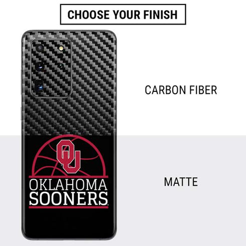 University of Oklahoma Sooners Cracked Galaxy S20 Ultra 5G Skin