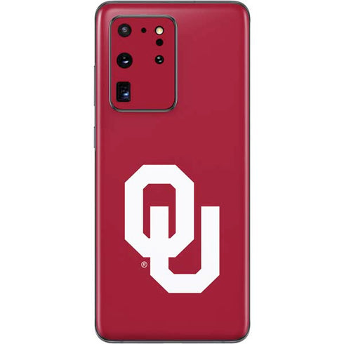 University of Oklahoma Sooners Cracked Galaxy S20 Ultra 5G Skin