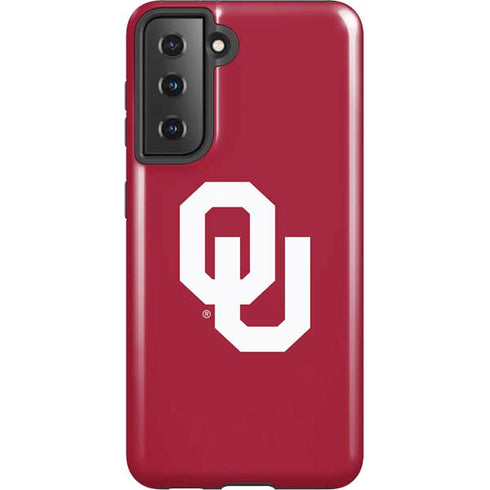 University of Oklahoma Sooners Cracked Galaxy S21 5G Pro Case