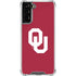 University of Oklahoma Sooners Cracked Galaxy S21 FE Clear Case