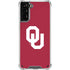 University of Oklahoma Sooners Cracked Galaxy S21 Plus 5G Clear Case
