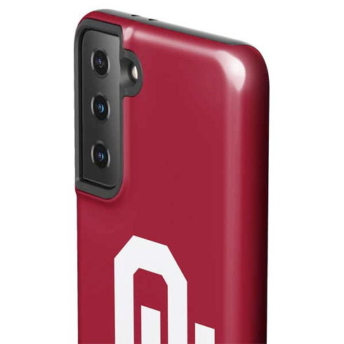 University of Oklahoma Sooners Cracked Galaxy S21 Plus 5G Pro Case
