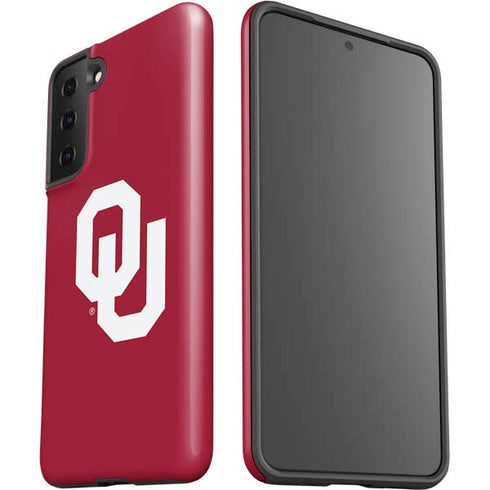 University of Oklahoma Sooners Cracked Galaxy S21 Plus 5G Pro Case