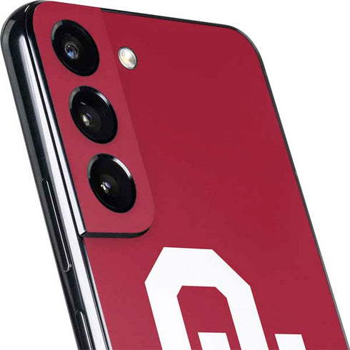 University of Oklahoma Sooners Cracked Galaxy S22 Plus Skin