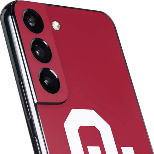 University of Oklahoma Sooners Cracked Galaxy S22 Skin