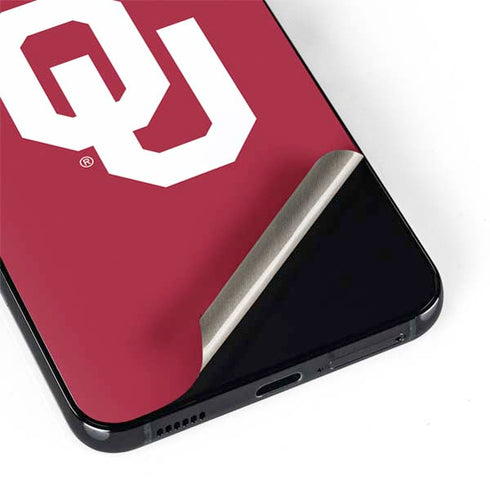 University of Oklahoma Sooners Cracked Galaxy S22 Skin