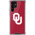 University of Oklahoma Sooners Cracked Galaxy S22 Ultra Clear Case