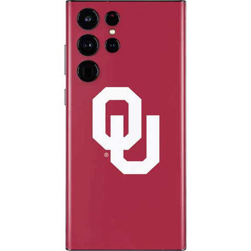 University of Oklahoma Sooners Cracked Galaxy S22 Ultra Skin