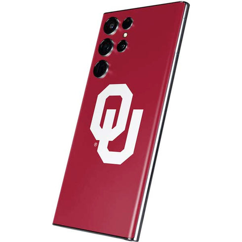 University of Oklahoma Sooners Cracked Galaxy S22 Ultra Skin