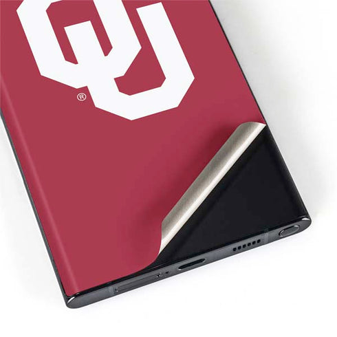 University of Oklahoma Sooners Cracked Galaxy S22 Ultra Skin