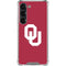 University of Oklahoma Sooners Cracked Galaxy S23 Clear Case