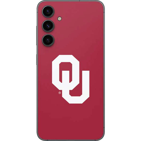 University of Oklahoma Sooners Cracked Galaxy S23 FE Skin