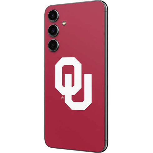 University of Oklahoma Sooners Cracked Galaxy S23 FE Skin