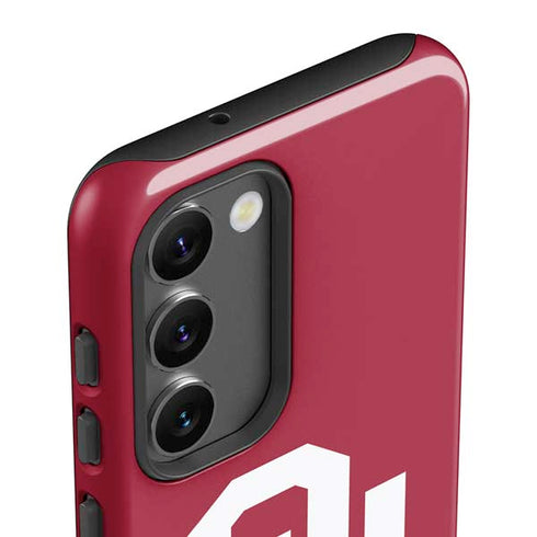 University of Oklahoma Sooners Cracked Galaxy S23 Plus Pro Case