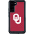 University of Oklahoma Sooners Cracked Galaxy S23 Plus Waterproof Case