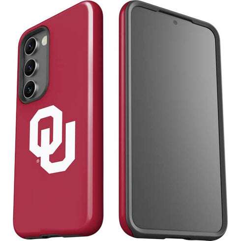 University of Oklahoma Sooners Cracked Galaxy S23 Pro Case
