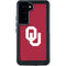University of Oklahoma Sooners Cracked Galaxy S23 Waterproof Case