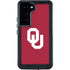 University of Oklahoma Sooners Cracked Galaxy S23 Waterproof Case
