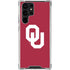 University of Oklahoma Sooners Cracked Galaxy S24 Ultra Clear Case