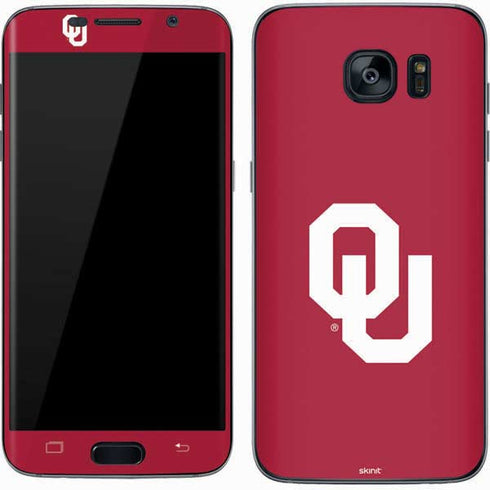 University of Oklahoma Sooners Cracked Galaxy S7 Skin