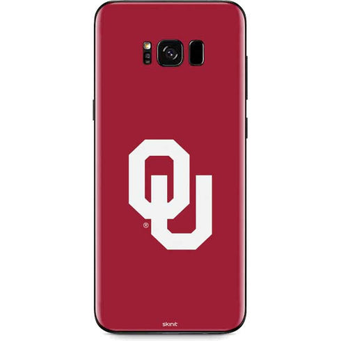 University of Oklahoma Sooners Cracked Galaxy S8 Skin