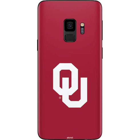 University of Oklahoma Sooners Cracked Galaxy S9 Skin